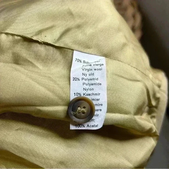 NWT OLSEN Wool Cashmere Vest PTP 24” - Picture 4 of 13